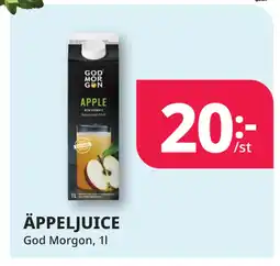 Tempo ÄPPELJUICE erbjuda
