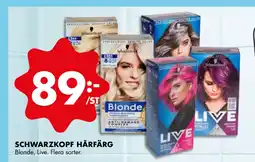 ÖoB SCHWARZKOPF HÅRFÄRG erbjuda