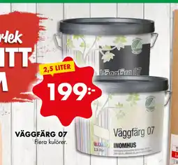 ÖoB VÄGGFÄRG 07 erbjuda