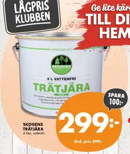 ÖoB SKOGENS TRÄTJÄRA erbjuda