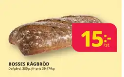 Tempo BOSSES RÅGBRÖD erbjuda