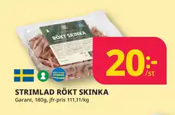 STRIMLAD RÖKT SKINKA