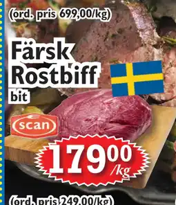 T-jarlen Färsk Rostbiff erbjuda