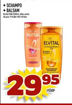 Nelins SCHAMPO • BALSAM erbjuda