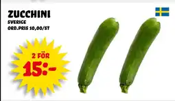 Nelins Zucchini erbjuda