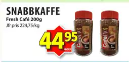 Matvärlden Tensta SNABBKAFFE erbjuda