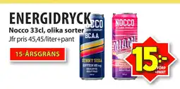 Matvärlden Tensta ENERGIDRYCK erbjuda