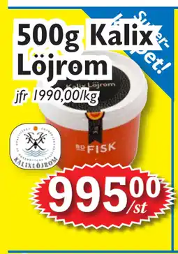 T-jarlen 500g Kalix Löjrom erbjuda