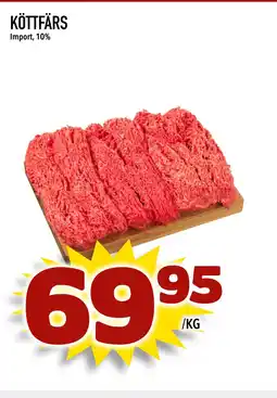 Prisma Mat KÖTTFÄRS erbjuda