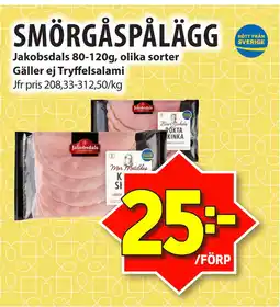 Matvärlden Tensta SMÖRGÅSPÅLÄGG erbjuda