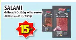 Matvärlden Tensta SALAMI erbjuda