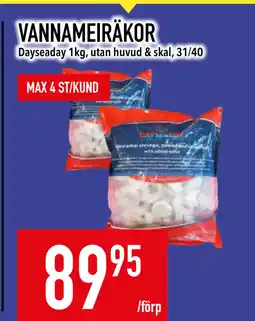 Matdax VANNAMEIRÄKOR erbjuda