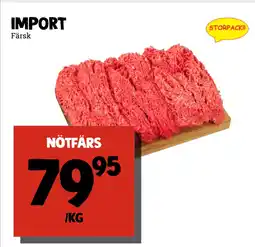 MatArket nötfärs erbjuda