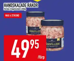 Matdax HANDSKALADE RÄKOR erbjuda