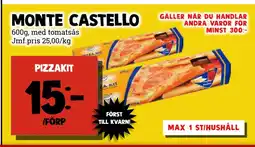 MatArket pizzakit erbjuda
