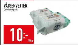 Matdax VÅTSERVETTER erbjuda