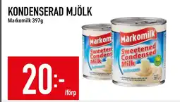 Matdax KONDENSERAD MJÖLK erbjuda