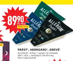 Willys PRÄST , HERRGÅRD , GREVÉ erbjuda