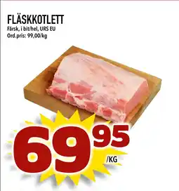 Din Mat FLÄSKKOTLETT erbjuda
