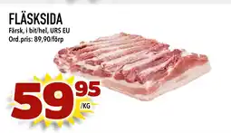Din Mat FLÄSKSIDA erbjuda