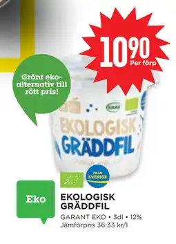 Willys EKOLOGISK GRÄDDFIL erbjuda