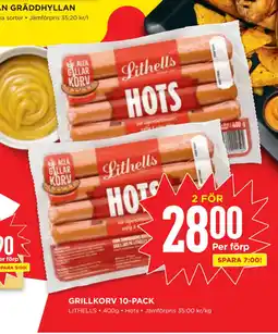 Willys GRILLKORV 10-PACK erbjuda