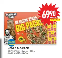 Willys KEBAB BIG-PACK erbjuda