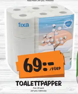 Bazaar Food market TOALETTPAPPER erbjuda