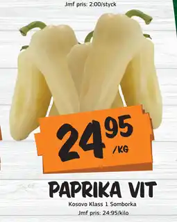 Bazaar Food market PAPRIKA VIT erbjuda