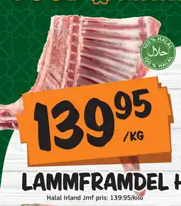 Bazaar Food market LAMMFRAMDEL erbjuda