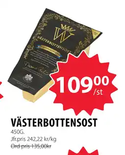 Handlar'n VÄSTERBOTTENSOST erbjuda
