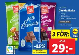 Lidl FIN CARRÉ Chokladkaka erbjuda