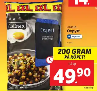 Lidl CULINEA Oxpytt erbjuda