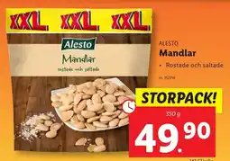 Lidl Mandlar erbjuda