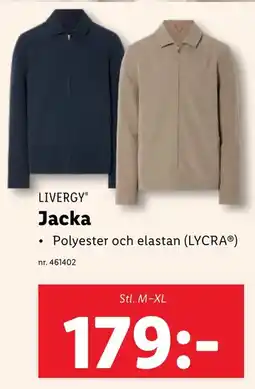 Lidl LIVERGY Jacka erbjuda