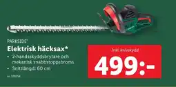 Lidl Elektrisk häcksax* erbjuda