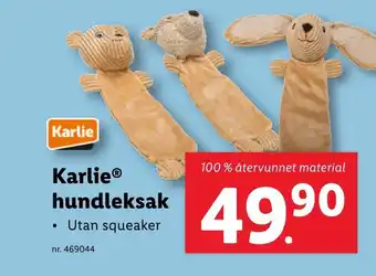 Lidl KarlieⓇ hundleksak erbjuda