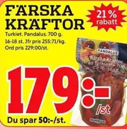 ICA Kvantum FARSKA KRAFTOR erbjuda