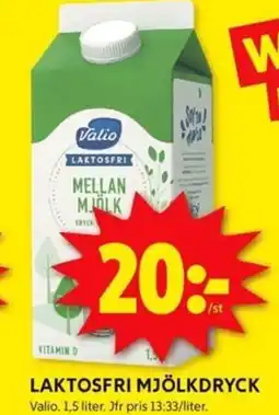 ICA Kvantum LAKTOSFRI MJÖLKDRYCK erbjuda