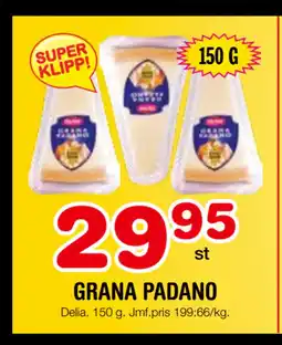 Nya Pulsen GRANA PADANO erbjuda