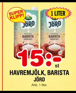Nya Pulsen HAVREMJÖLK, BARISTA erbjuda