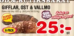 Nya Pulsen GIFFLAR, OST & VALLMO erbjuda