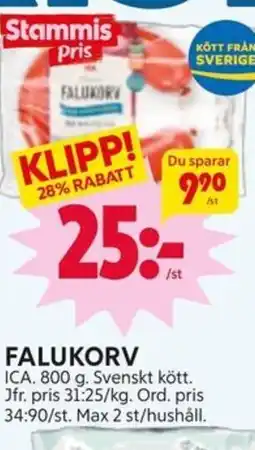 FALUKORV