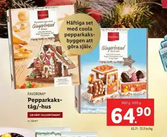 Pepparkaks tåg/-hus