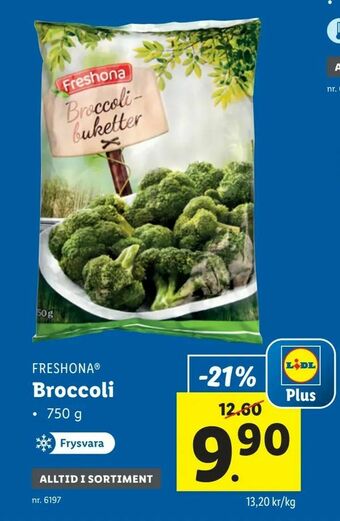 Lidl Broccoli erbjuda