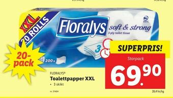 Lidl Toalettpapper XXL erbjuda