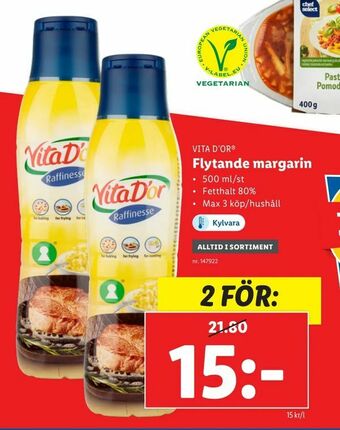 Lidl Flytande margarin erbjuda