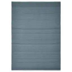 IKEA Tidtabell Matta, slätvävd, gråblå, 170x240 cm erbjuda