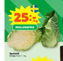 Stora Coop Spetskål erbjuda