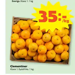 Stora Coop Clementiner erbjuda